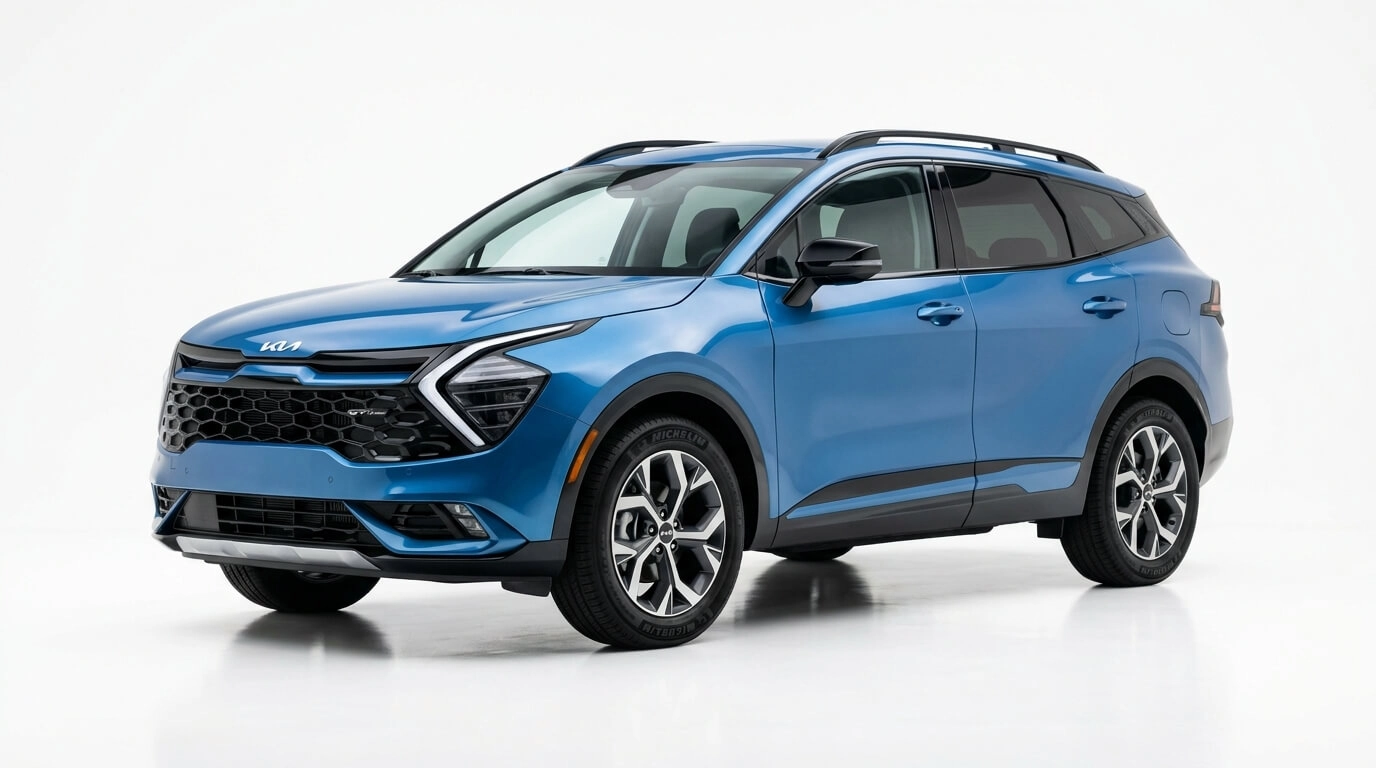 Kia Sportage crossover SUV rental in Salalah