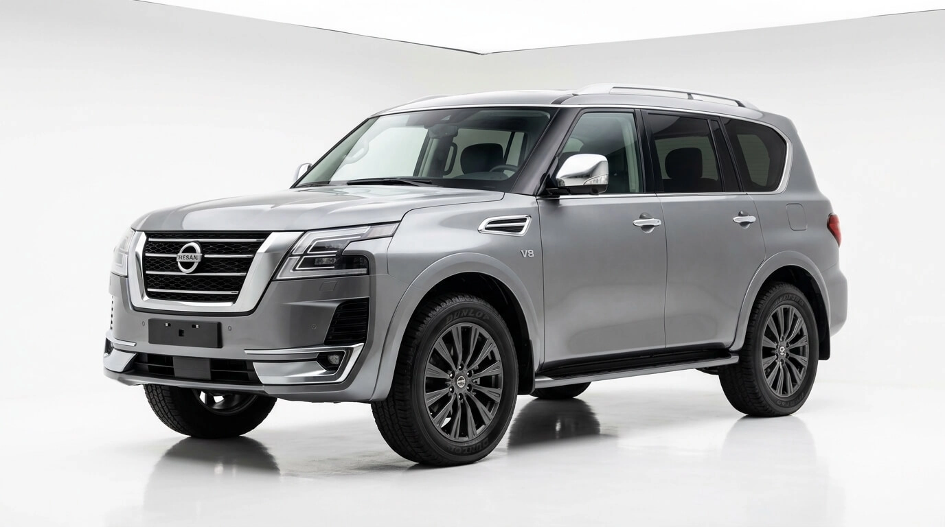 Nissan Patrol V8 luxury 4WD rental in Salalah Oman