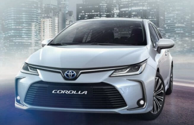 Toyota Corolla economy sedan car hire at Salalah Airport