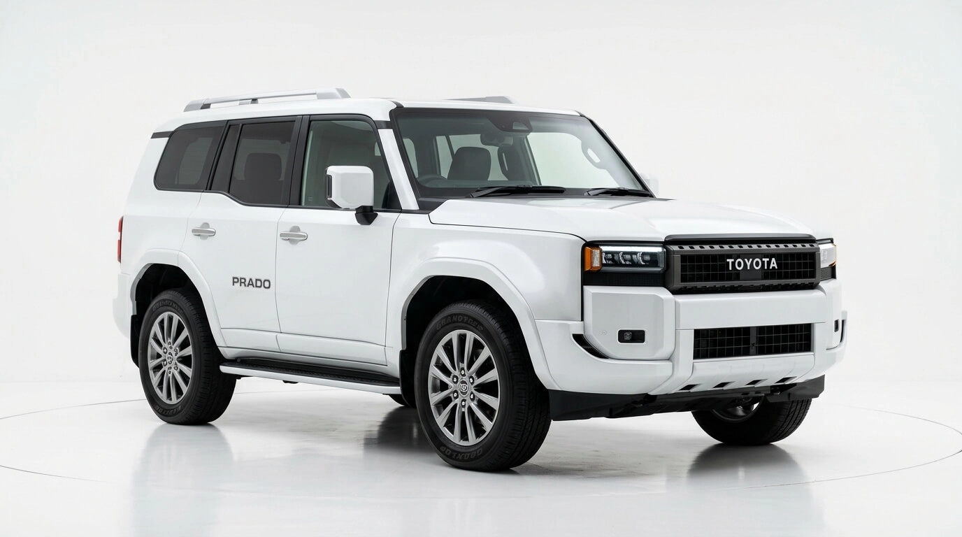 Toyota Land Cruiser Prado 4WD rental for Khareef Dhofar mountains