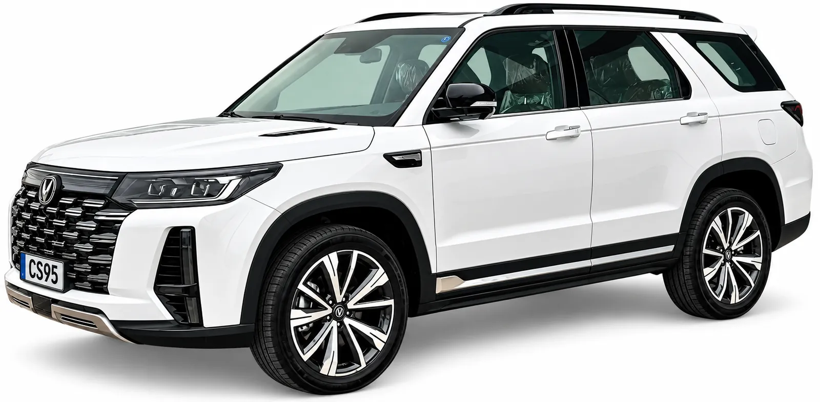 Changan CS95 rental in Salalah - 4wheel drives